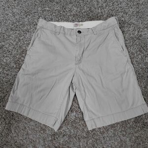 Faherty Shorts Mens 31 Beige Chino Hiking Stretch 8.5" Khaki Casual